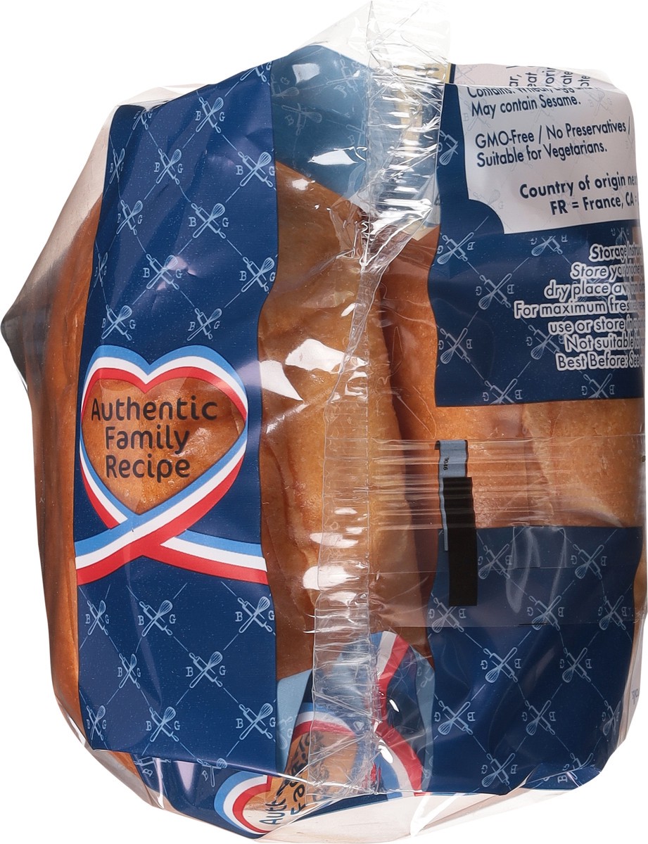 slide 2 of 9, Brioche Gourmet Pre-Sliced Brioche Buns 4 ea, 4 ct