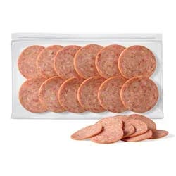 Eckrich Summer Sausage, Sandwich Sliced