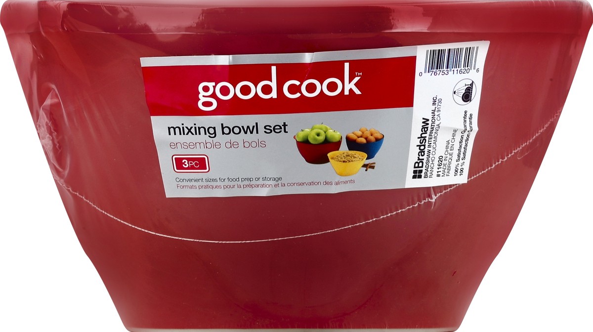 slide 3 of 4, Good Cook Mixing Bowl Set, 1 ct