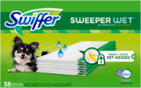 slide 1 of 1, Swiffer Sweeper Wet Mopping Pad, Pet Multi Surface Refills for Floor Mop, Lavender & Vanilla Comfort Scent, One Size