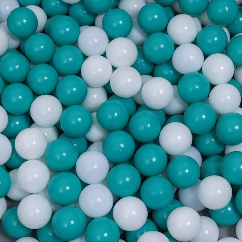 slide 2 of 5, Playtopia 36'' Foam Ball Pit with 250 ct Ball: Develops Gross Motor Skills, 250 ct