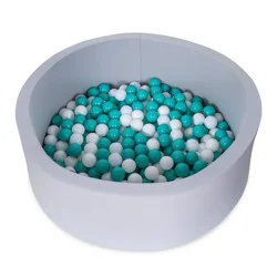 Playtopia 36'' Foam Ball Pit with 250 ct Ball: Develops Gross Motor Skills