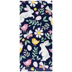 Meijer Corporate Seasonal Mcs Easter Scandi Buns & Flowers Fiber Reactive Kitchen Towel, 16 In X 25 In