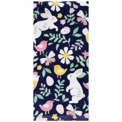 Meijer Corporate Seasonal Mcs Easter Scandi Buns & Flowers Fiber Reactive Kitchen Towel, 16 In X 25 In
