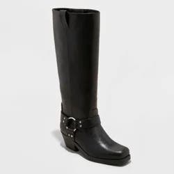 Women's Oakley Harness Boots with Memory Foam Insole - Universal Thread™ Black 7