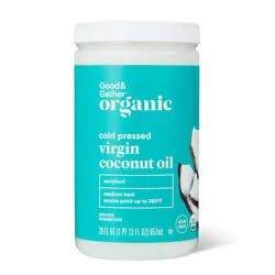 Organic Unrefined Cold Pressed Virgin Coconut Oil - 29oz - Good & Gather™