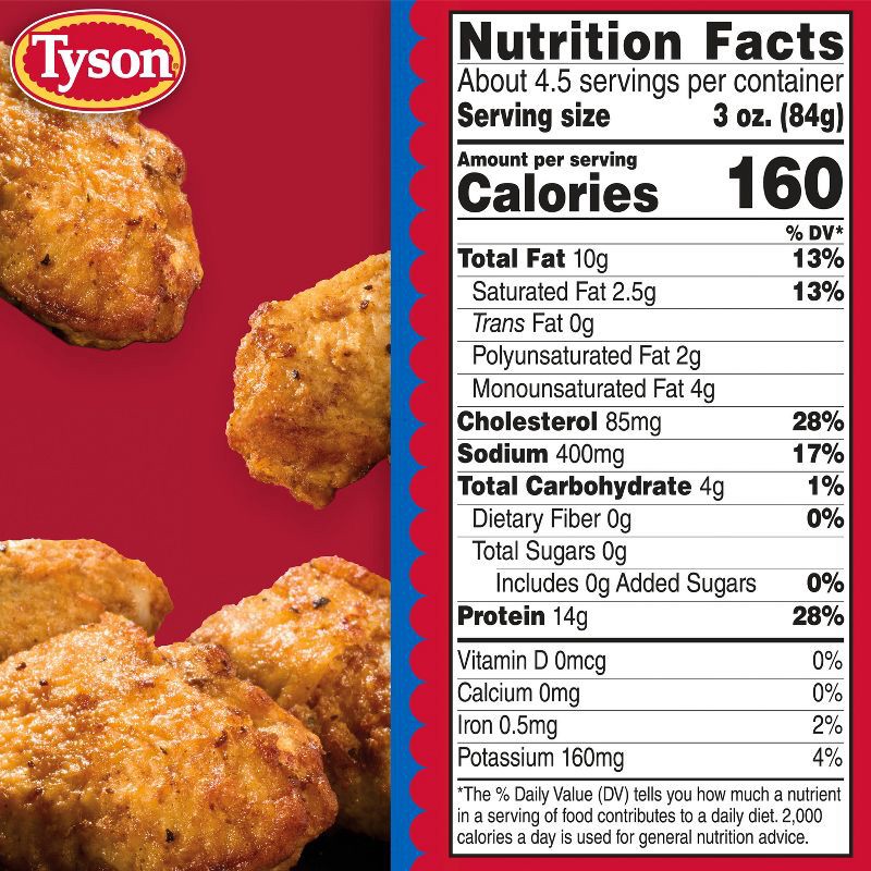 slide 7 of 7, Tyson Rotisserie Seasoned Restaurant Style Crispy Wings - Frozen - 20oz, 20 oz
