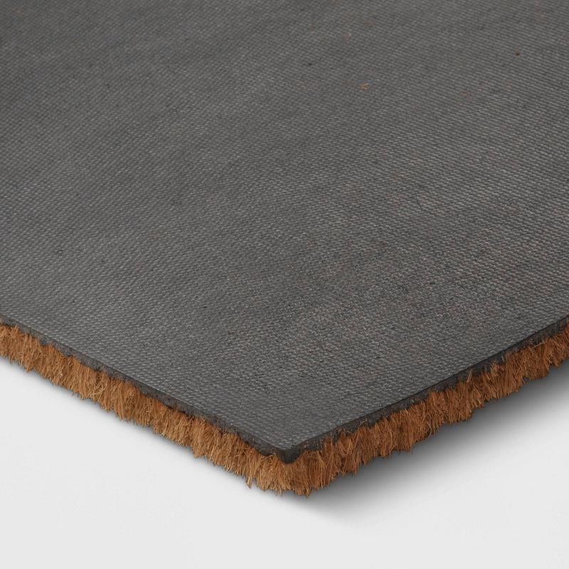 slide 4 of 4, 1'6"x2'6" Christmas Bundled Birds Coir Doormat White - Wondershop™: Outdoor Rectangle, Medium Pile, Natural Fiber, 1 ct