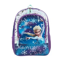 Disney Kids' Frozen 16" Light Up Backpack - Blue