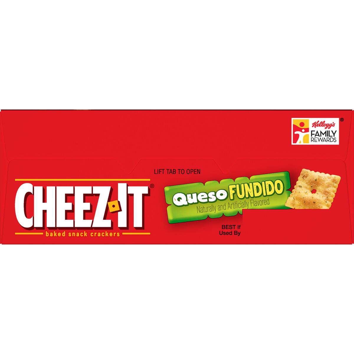 slide 5 of 9, Cheez-It Queso Fundido Baked Snack Crackers 12.4 oz, 12.4 oz