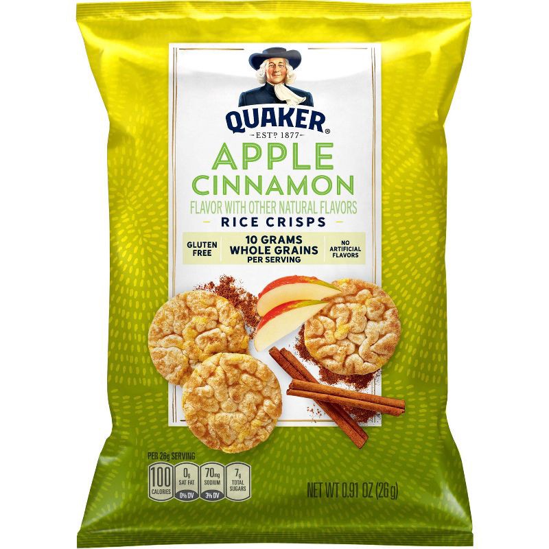 slide 5 of 6, Quaker Rice Crisp - 0.67oz/15ct, 0.67 oz, 15 ct