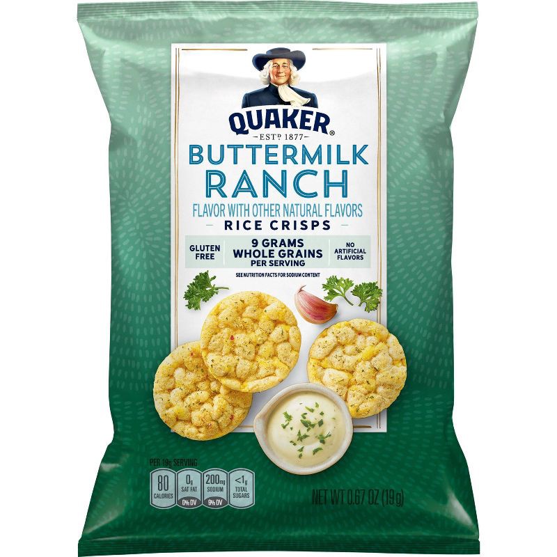 slide 6 of 6, Quaker Rice Crisp - 0.67oz/15ct, 0.67 oz, 15 ct