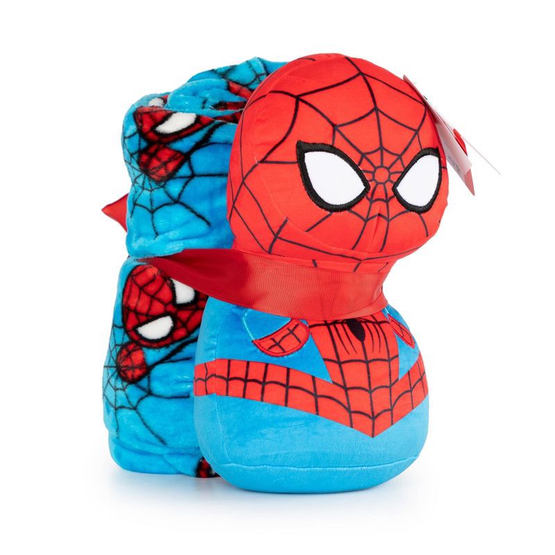 slide 2 of 6, Spider-Man Pillow and Throw, 1 ct