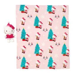 Hello Kitty Pillow and Throw