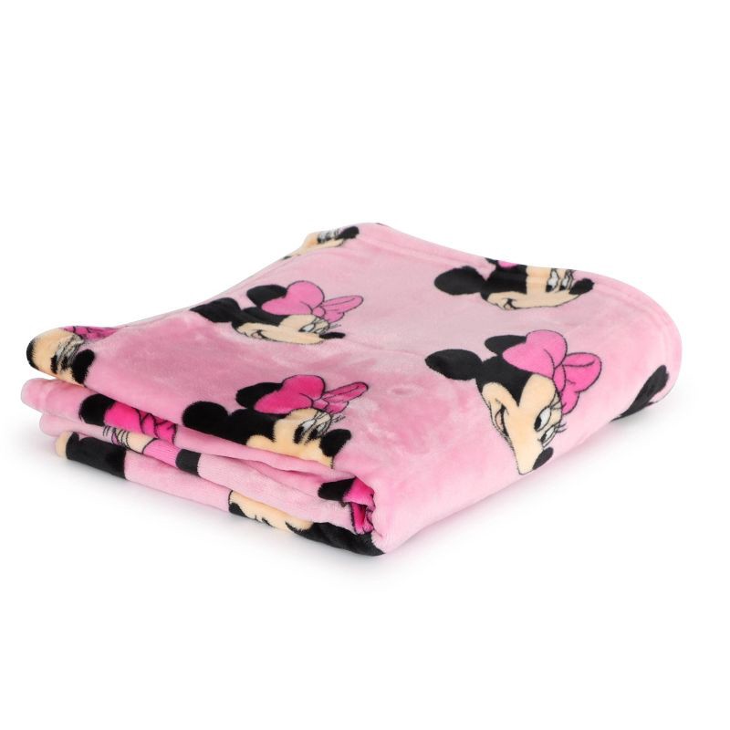 slide 6 of 6, Minnie Mouse Pillow and Throw, 1 ct