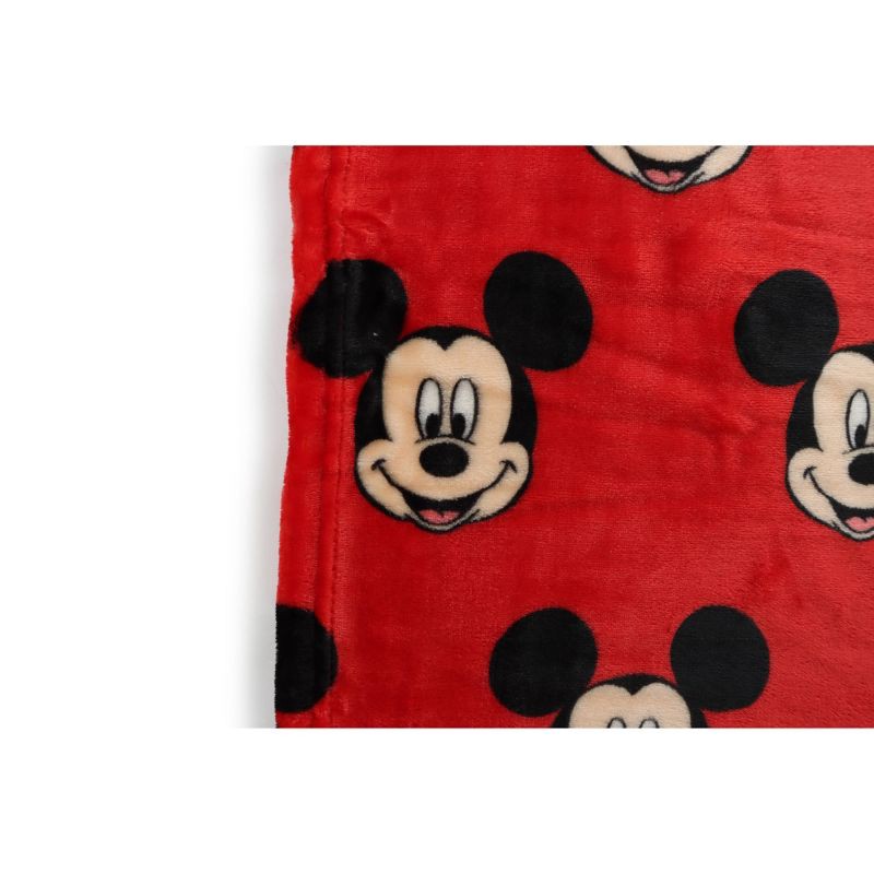 slide 4 of 6, Mickey Mouse Pillow and Throw, 1 ct