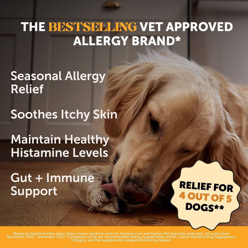 slide 3 of 10, Pet Honesty Allergy Support Peanut Butter Flavor Supplement for Dog - 60ct, 60 ct