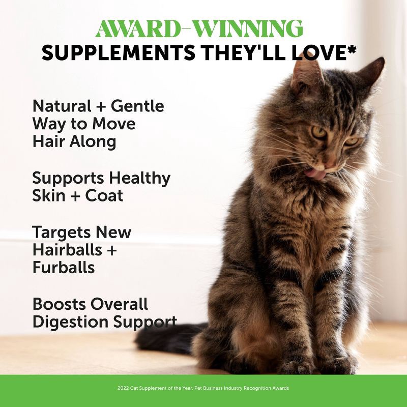 slide 3 of 11, Pet Honesty Hairball Supplement for Cat Chicken Flavor - 3.7oz, 3.7 oz