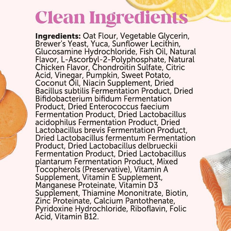 slide 11 of 11, Pet Honesty Multivitamin 10-in-1 Chicken Flavor Supplement for Dog - 60ct, 60 ct