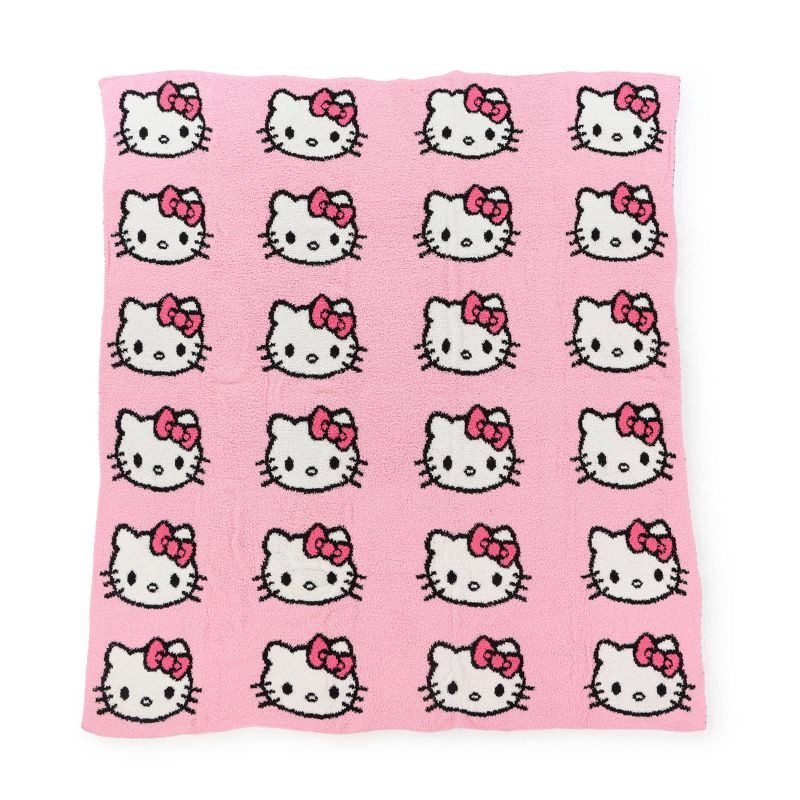 slide 1 of 4, Hello Kitty 50"x60" Feather Touch Blanket, 1 ct