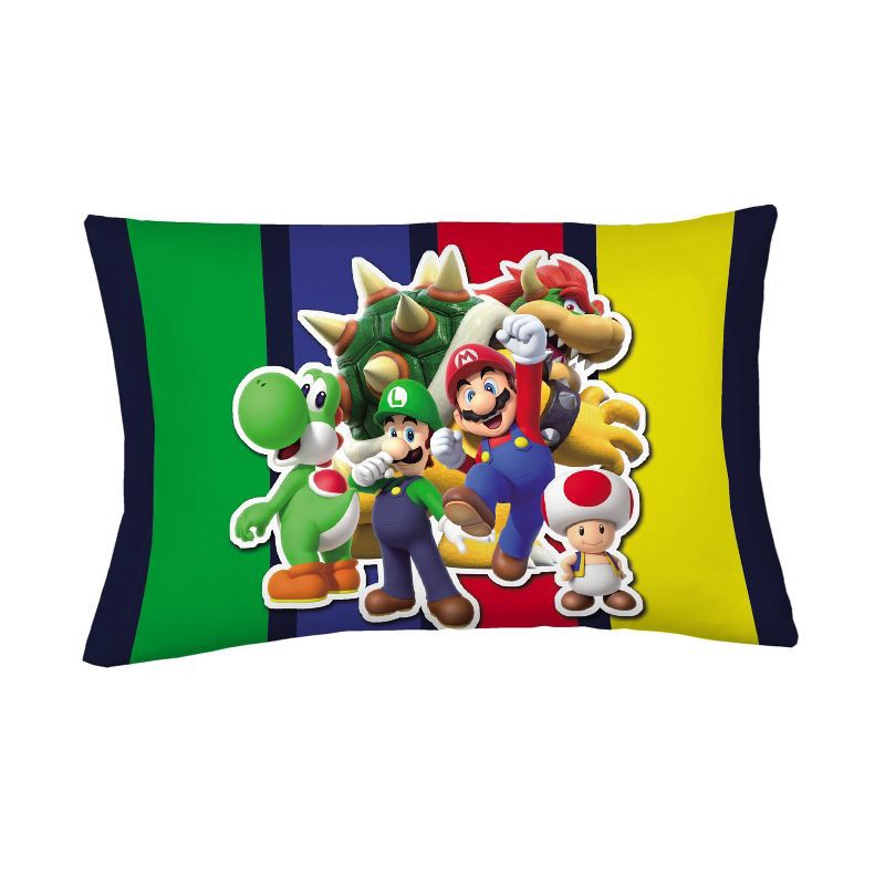 slide 4 of 8, Super Mario Mario Twin Sheet Set, 1 ct