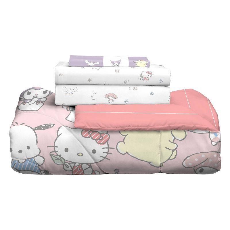 slide 7 of 8, Hello Kitty Kids' Twin Sheet Set, 1 ct