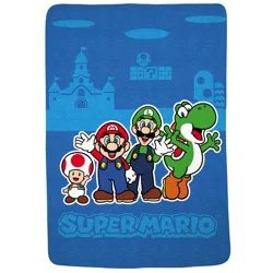 Super Mario Twin Mario Blanket