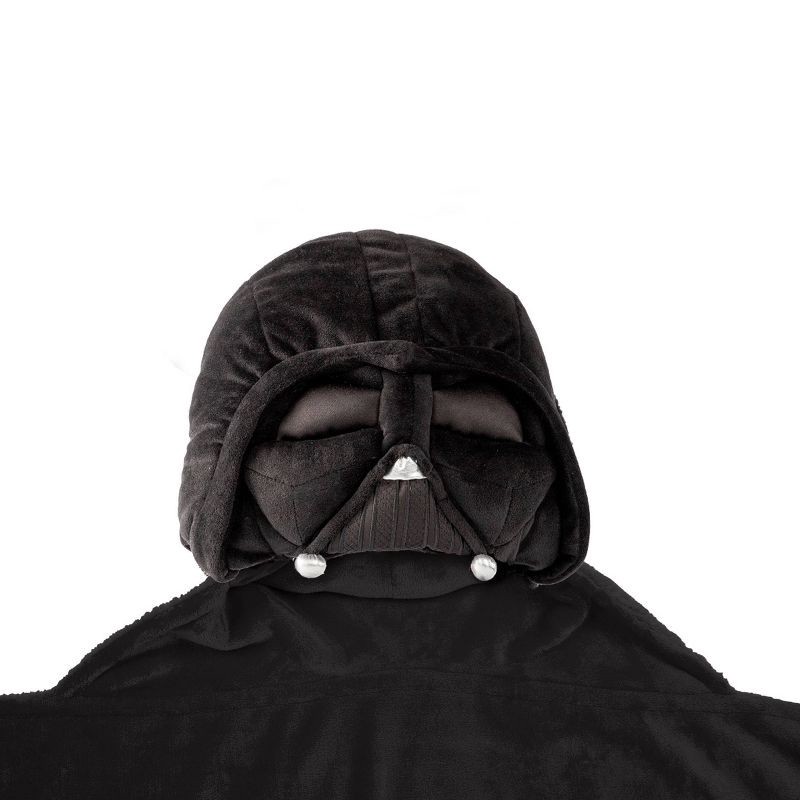 slide 3 of 5, Star Wars Darth Vader Hooded Blanket, 1 ct