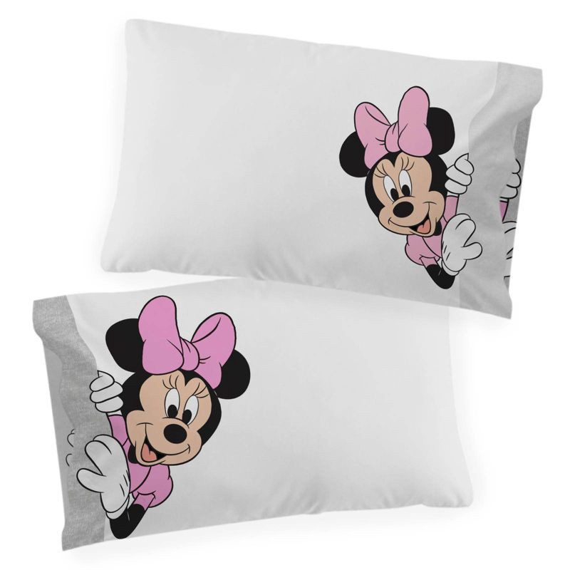 slide 7 of 7, Minnie Mouse Twin Sheet Set, 1 ct