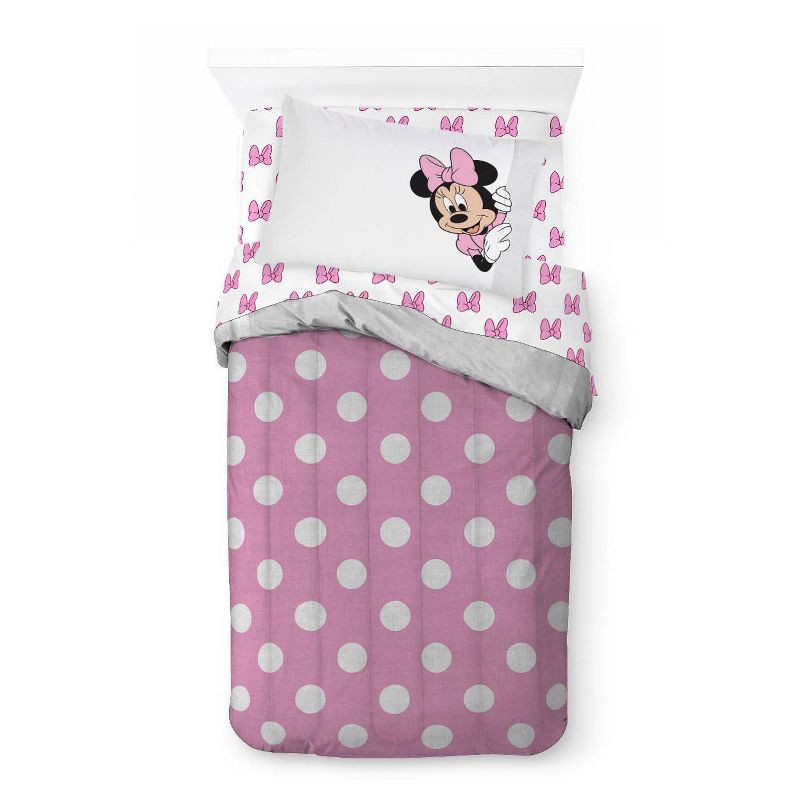 slide 4 of 4, Minnie Mouse Twin Comforter, 1 ct