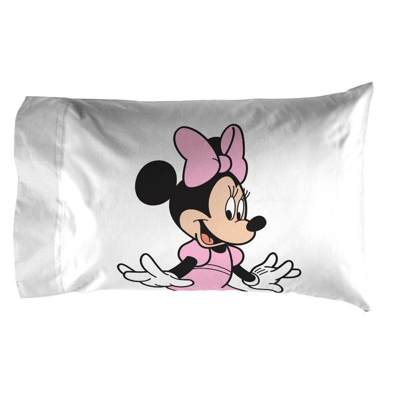slide 2 of 3, Minnie Mouse Pillowcase, 1 ct