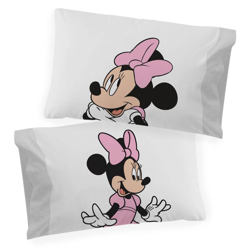 slide 1 of 3, Minnie Mouse Pillowcase, 1 ct