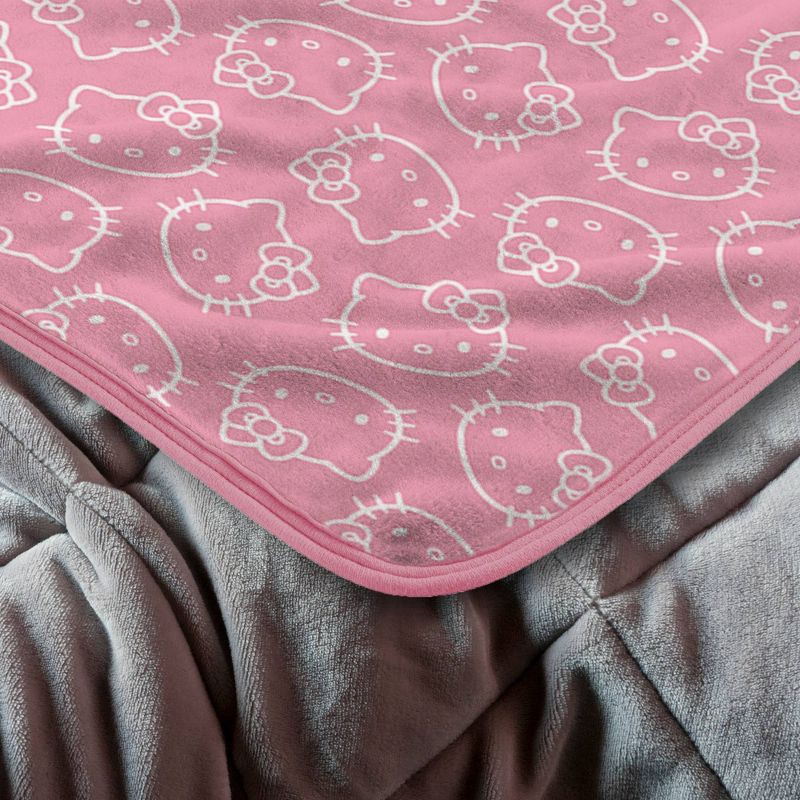 slide 4 of 4, Hello Kitty Kids' Micro throw, 1 ct