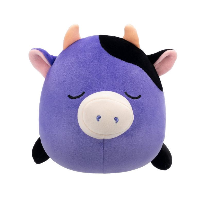 slide 2 of 11, Squishmallows 18" Large Plush Ingred Dark Purple Cow Sleepamallows, 1 ct
