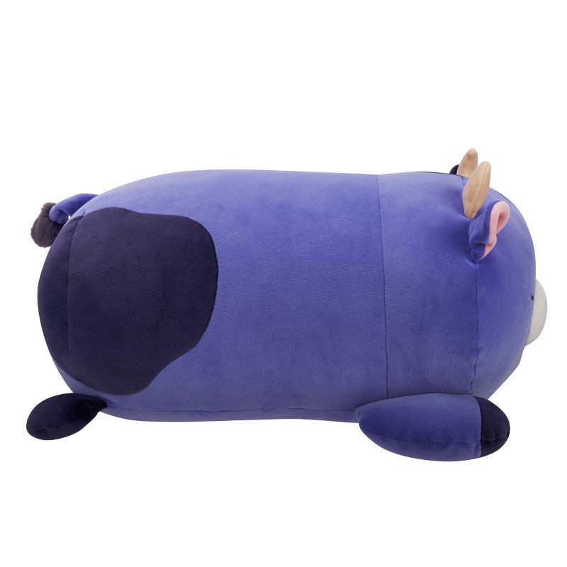 slide 7 of 11, Squishmallows 18" Large Plush Ingred Dark Purple Cow Sleepamallows, 1 ct