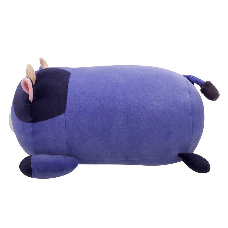 slide 8 of 11, Squishmallows 18" Large Plush Ingred Dark Purple Cow Sleepamallows, 1 ct