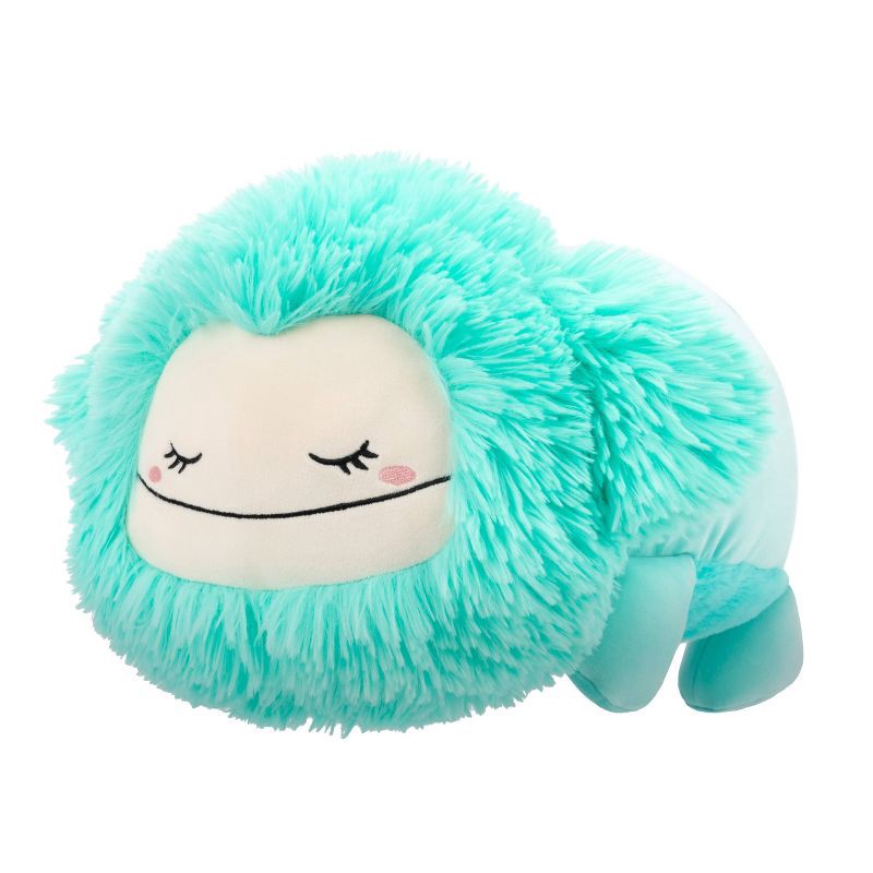 slide 1 of 11, Squishmallows 18" Large Plush Joelle Teal Bigfoot Sleepamallows, 1 ct