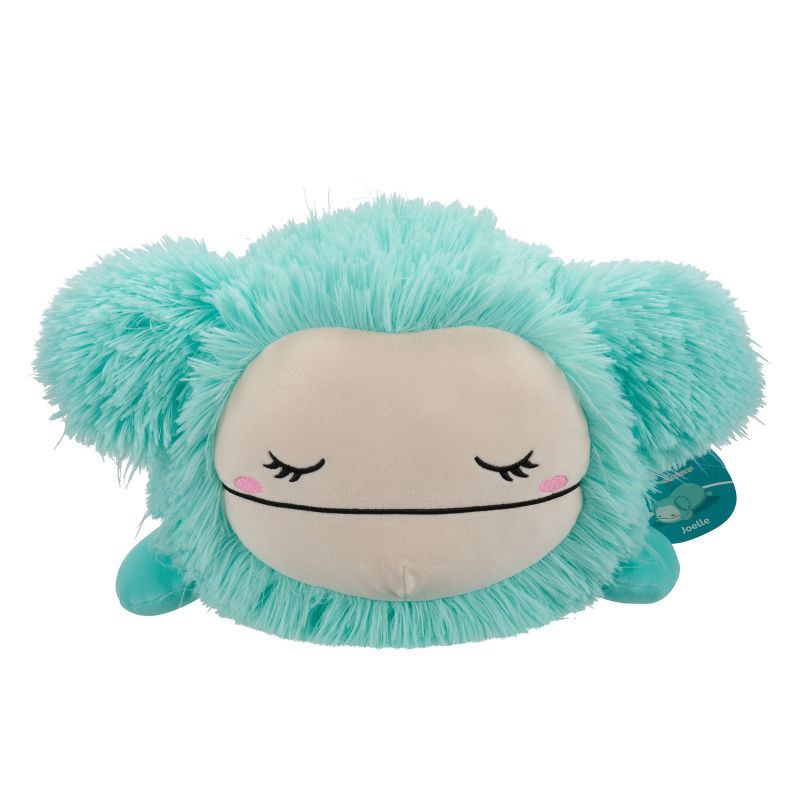 slide 8 of 11, Squishmallows 18" Large Plush Joelle Teal Bigfoot Sleepamallows, 1 ct