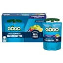 GoGo SqueeZ Electrolytes No Sugar Added Blueberry Strawberry Lemon Variety Pack - 3.9oz/10ct