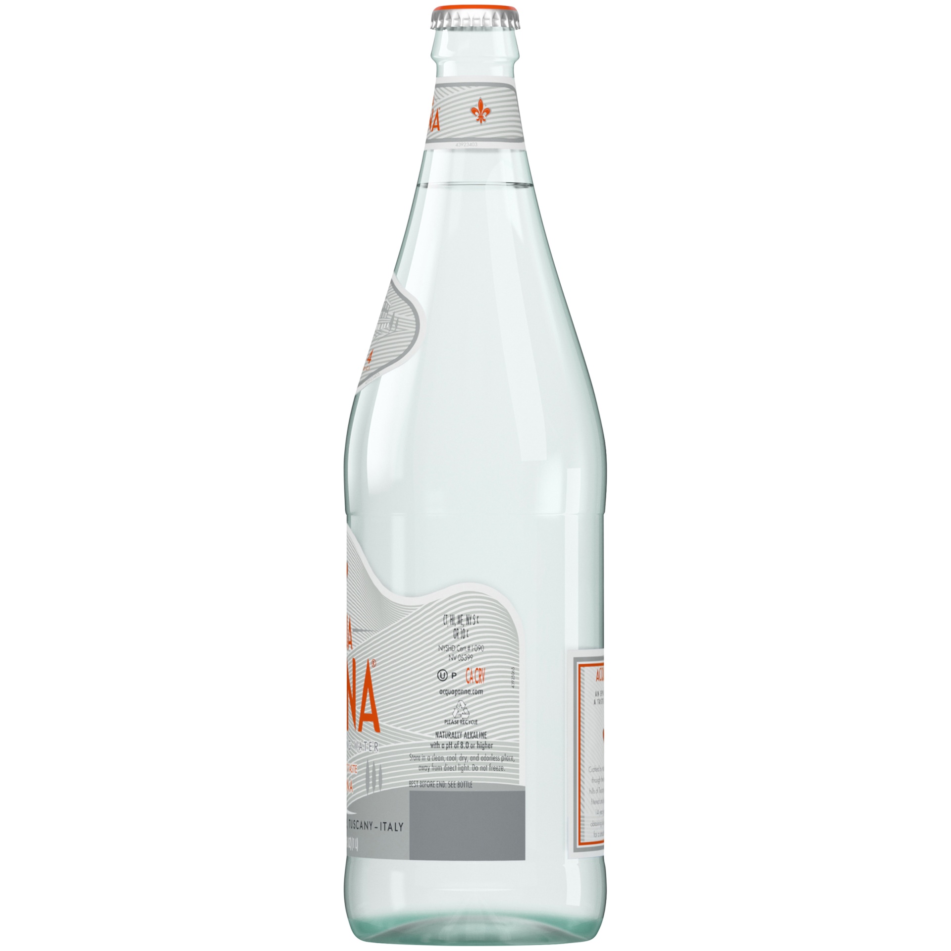slide 3 of 4, ACQUA PANNA Natural Spring Water Bottle, 33.8 fl oz