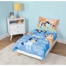 Bluey Kids' 4pc Toddler Bed Set