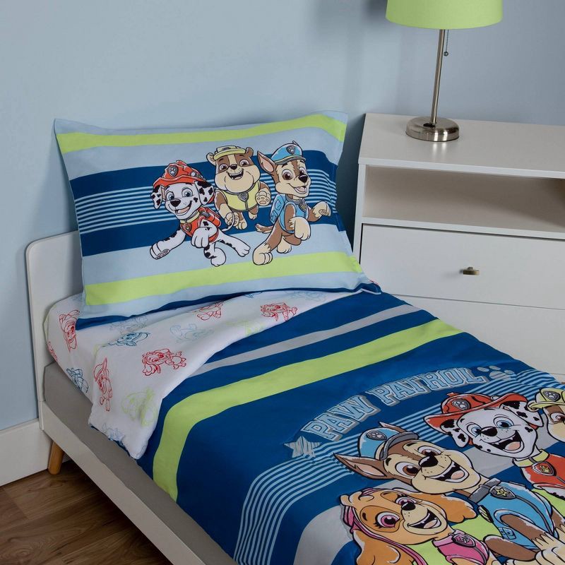 slide 7 of 8, PAW Patrol Kids' 4pc Toddler Bed Set, 4 ct