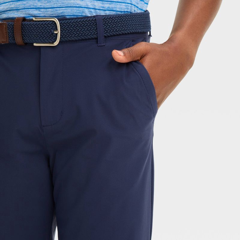slide 3 of 3, Boys' Golf Pants - All In Motion™ Navy Blue 12: Moisture Wicking, Quick Dry, Adjustable Waistband, 1 ct