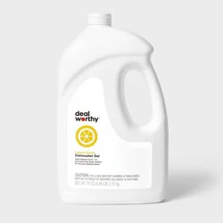 Dishwasher Detergent Gel - 75 fl oz - Dealworthy™