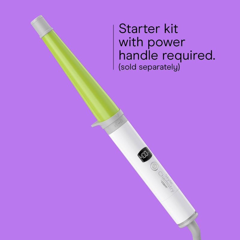 slide 3 of 9, Style Chemistry by Conair Tapered Wand Attachment, 1 ct