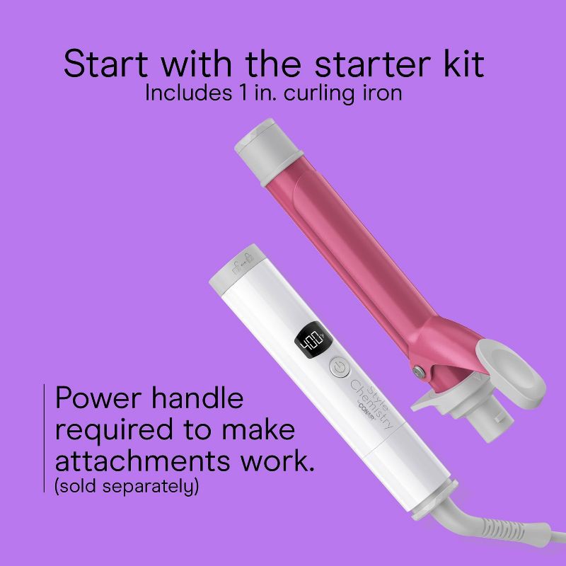 slide 4 of 9, Style Chemistry by Conair Tapered Wand Attachment, 1 ct