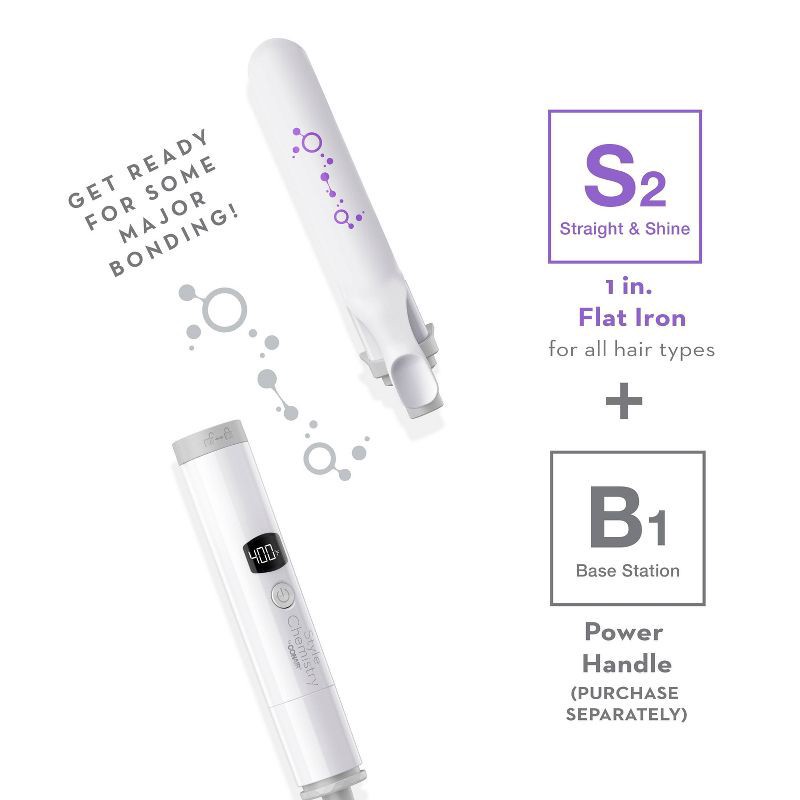 slide 3 of 15, Style Chemistry by Conair Flat Iron Attachment - 1", 1 ct