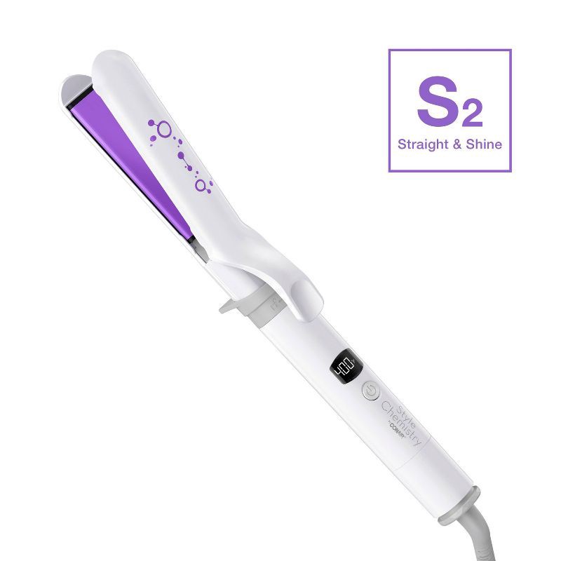 slide 7 of 15, Style Chemistry by Conair Flat Iron Attachment - 1", 1 ct