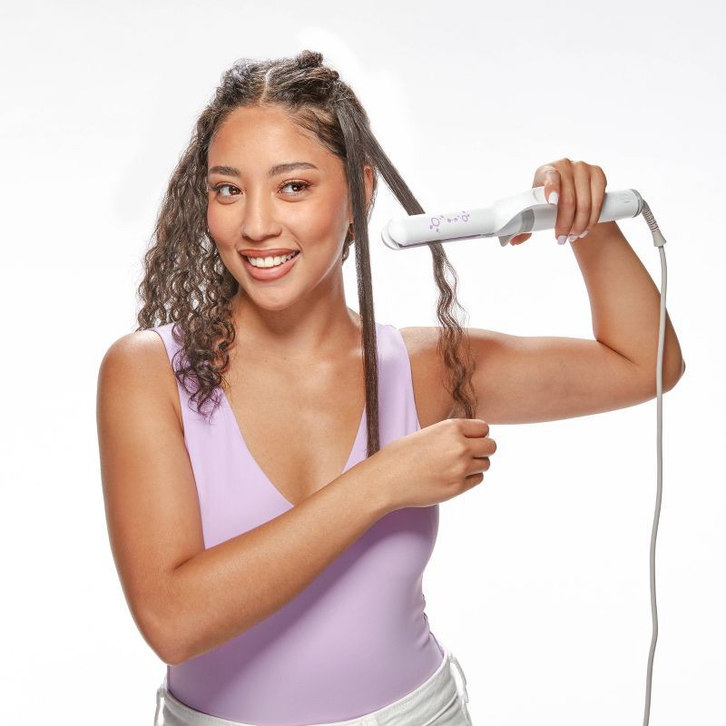 slide 9 of 15, Style Chemistry by Conair Flat Iron Attachment - 1", 1 ct