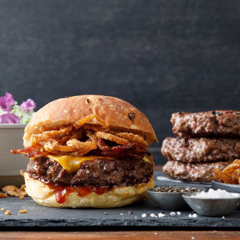 slide 4 of 6, Cargill Brisket Chuck Burger Patties - 1.33lbs, 1.33 lb